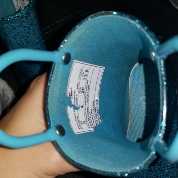 Toddler Western Chief glitter rain boots - Picture 4 of 5